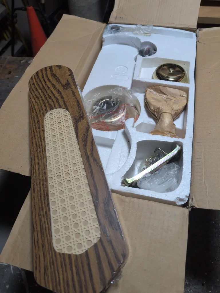 42" Decorative Ceiling Fan - New in Box image indicator(2)