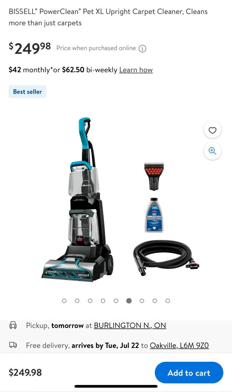 BISSELL PowerClean Pet XL thumbnail