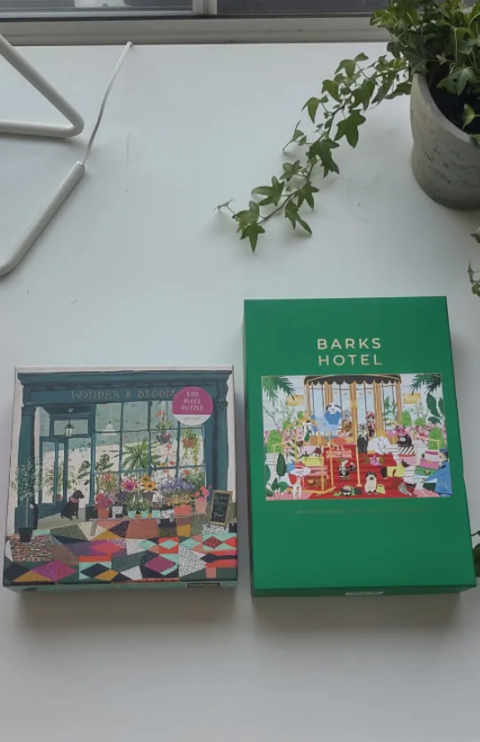Barks Hotel +Galison Wonder & Bloom puzzle thumbnail
