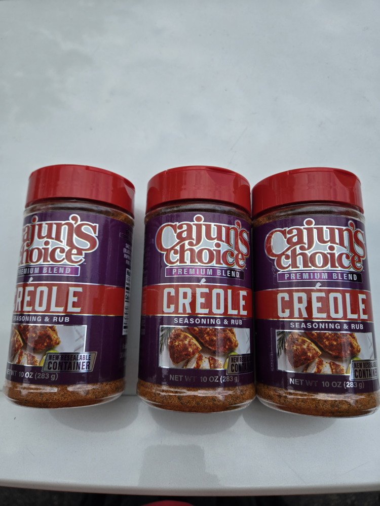 Cajun's Choice Creole Seasoning & Rub, 10 oz