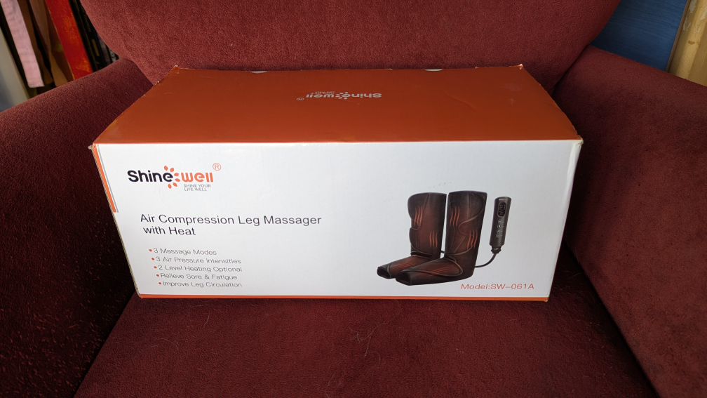 Air Compression Leg Massager with Heat