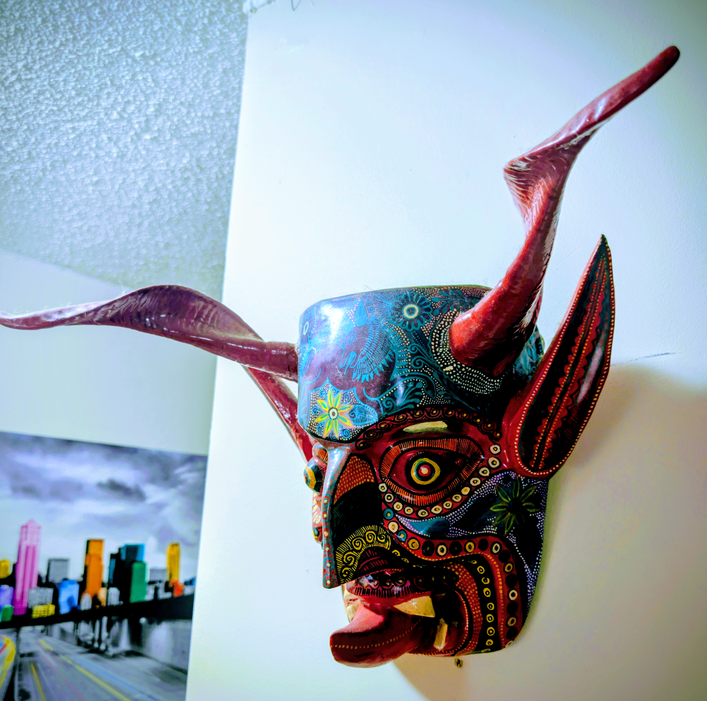 Oaxaca Devil Mask - photo 3