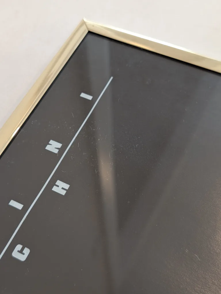 Vintage Lamborghini Countach Picture 20x16 inches image indicator(3)