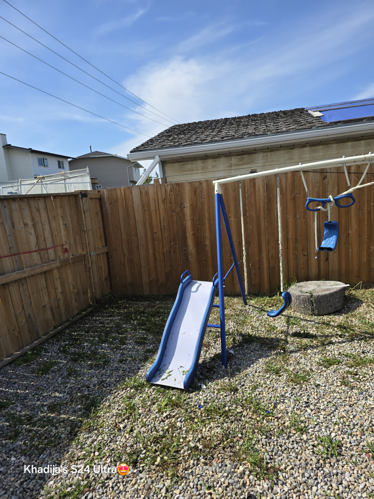 Kids' Swing Set with Slide - photo 3