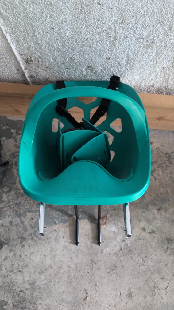 Turquoise Bike Child Seat thumbnail