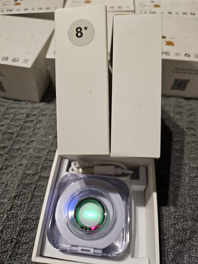 Brand new 2025 Smart Screen Rings health/sleep tracker - photo 5