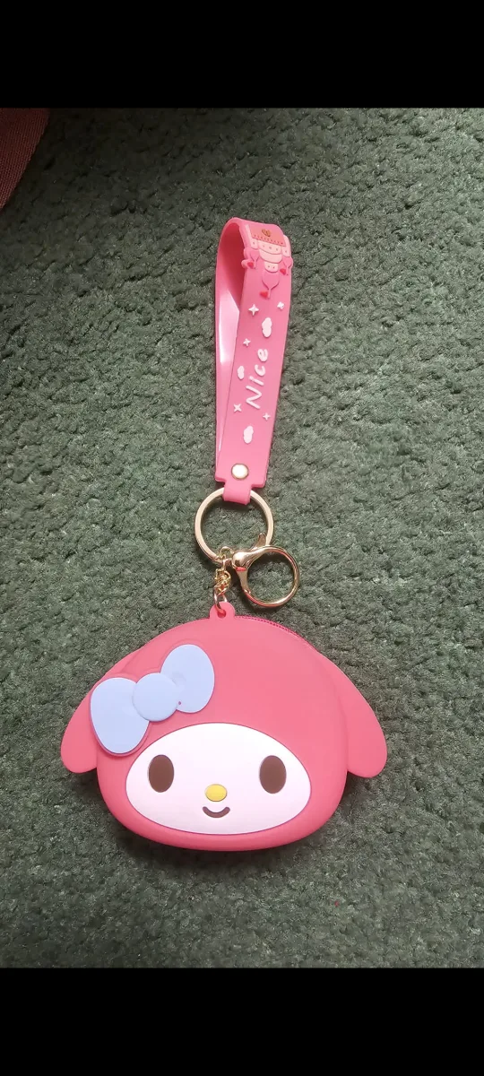 My Melody Coin Pouch with strap thumbnail