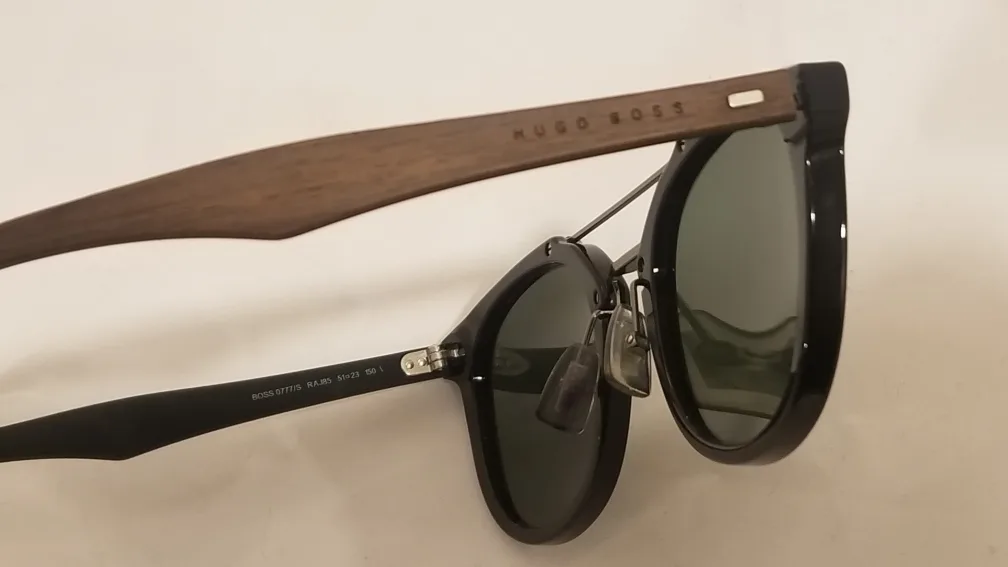 Hugo Boss BOSS 0777/S Sunglasses - Black & Brown image indicator(3)