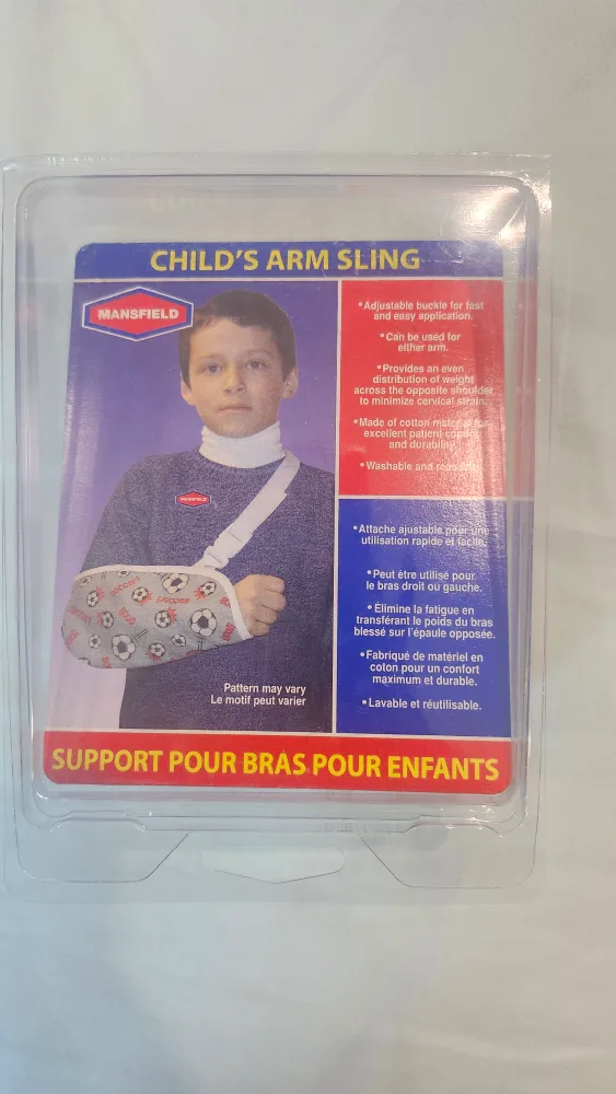 Mansfield Child's Arm Sling - Soccer Pattern thumbnail