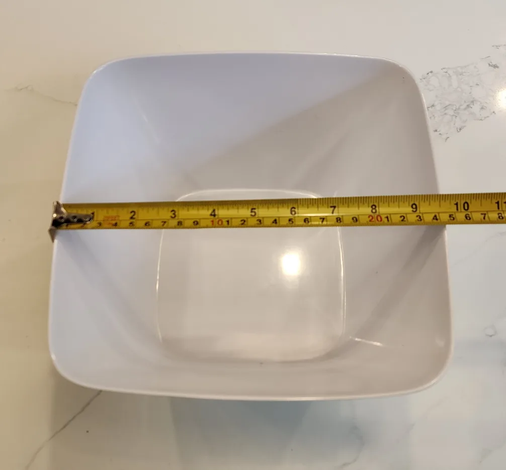 Serving Tray & Bowls Set - Leaf Pattern - Acrylic image indicator(5)