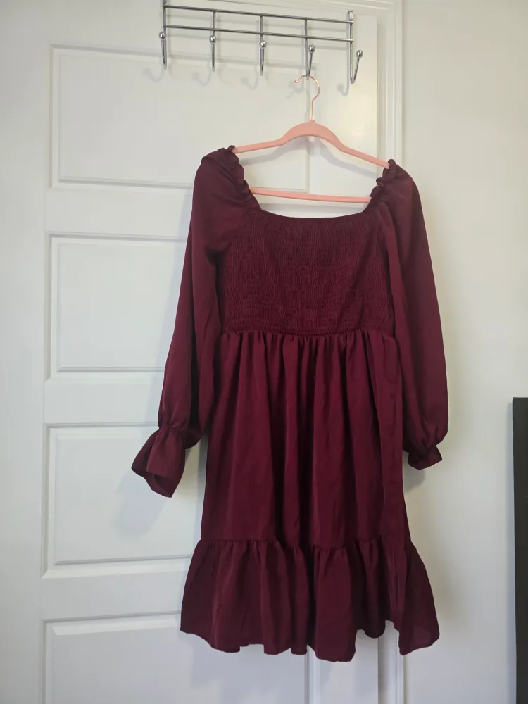 Burgundy Dress thumbnail