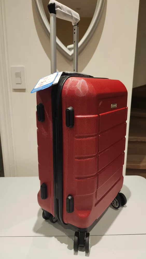 Fineway Red Carry-On Suitcase image indicator(3)