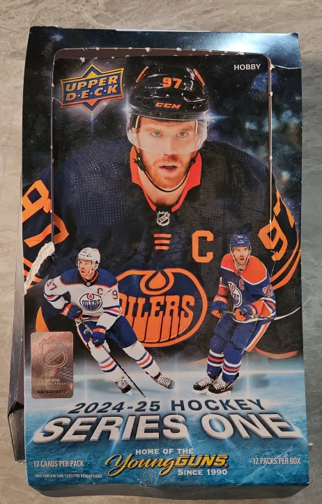 2024-25 Upper Deck Hockey Series One Hobby Box image indicator(2)