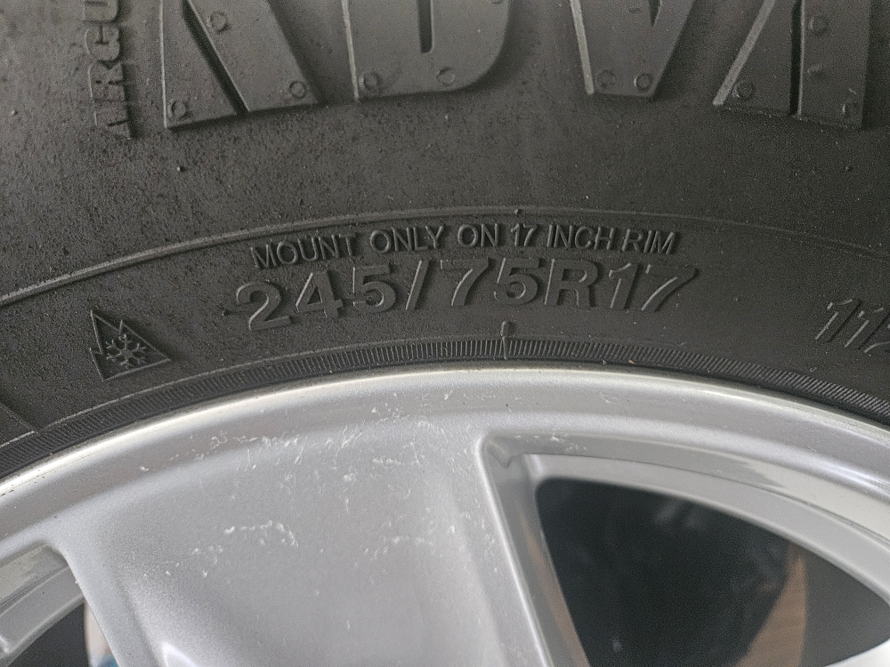 Tire Advanta ATX-850 245/75R17 112T AT A/T All Terrain - photo 5