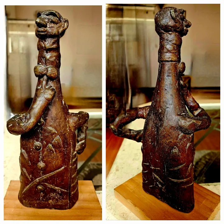 Intriguing handmade bronze sculpture ✨️ thumbnail
