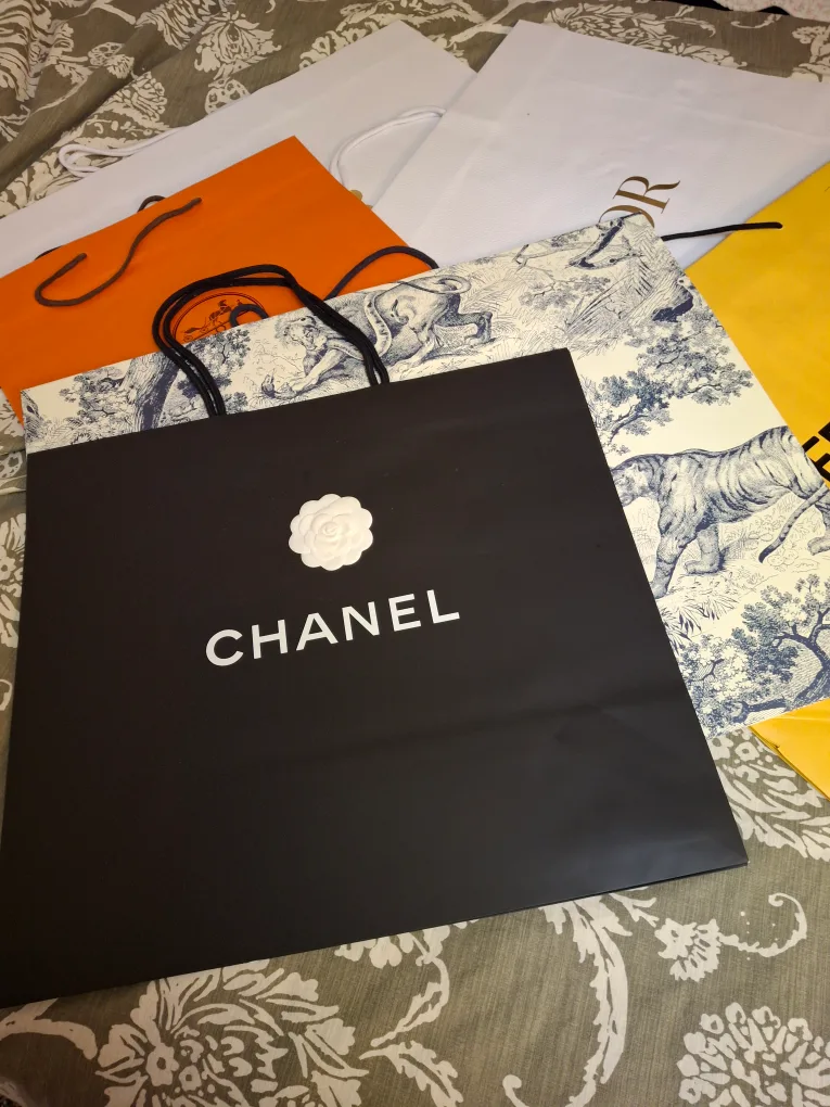 Designer Paper Bags: Chanel, Dior, Hermès, Fendi image indicator(3)