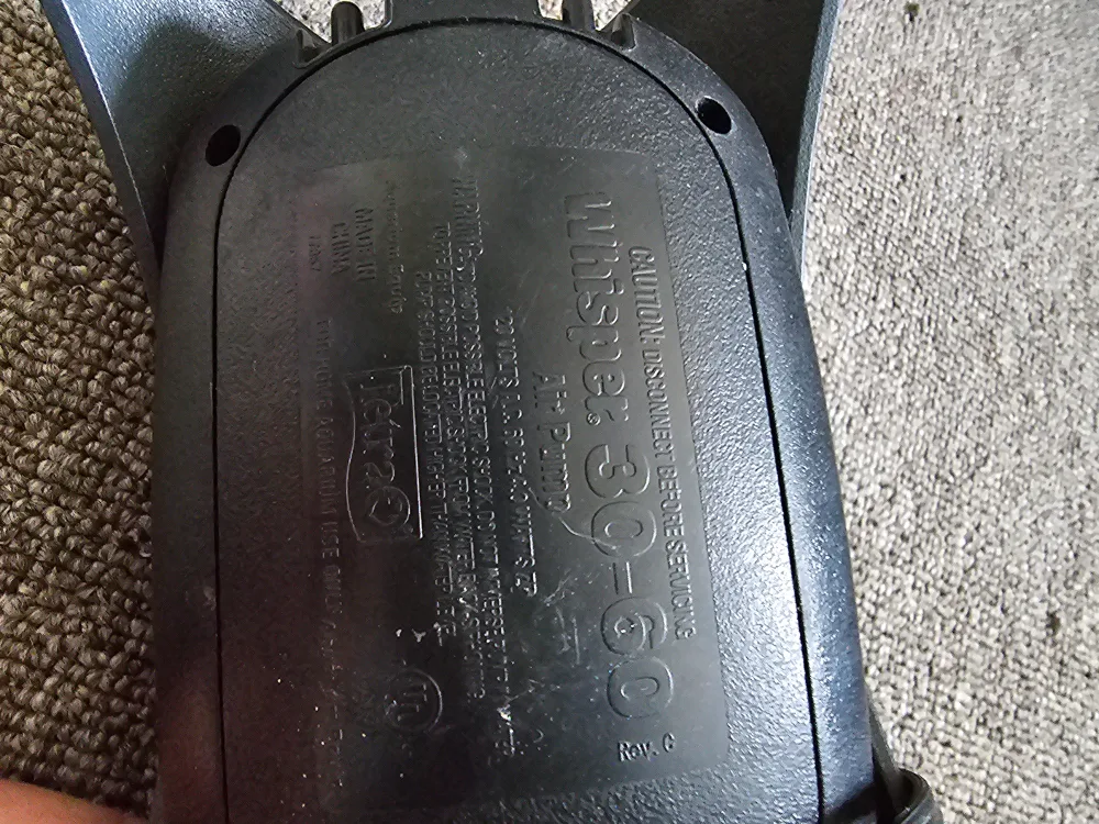 Tetra Whisper 30-60 Air Pump image indicator(2)