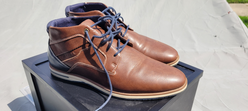 TOMMY HILFIGER ULAN MEN BOOTS  DARK 11.5M - photo 2