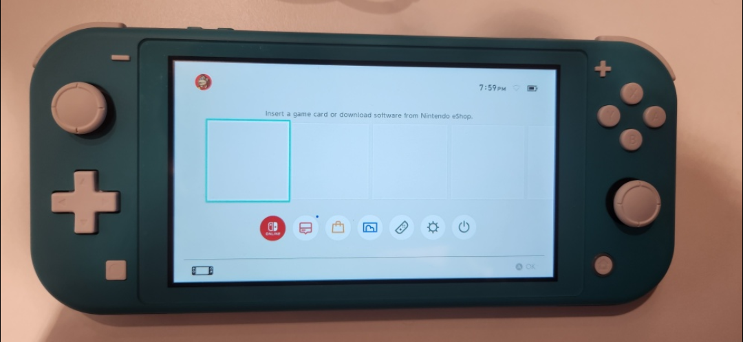 Nintendo Switch Lite - Turquoise with Charger - photo 3