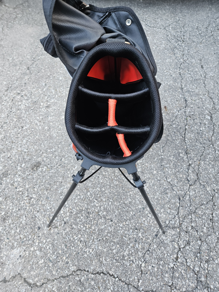 Dunlop Golf Stand Bag - Black & Orange - photo 3