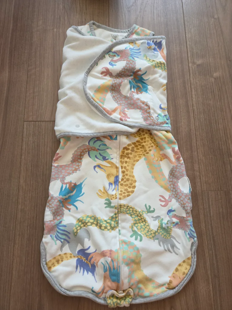 Nest Designs Dragon Print Sleep Sack 1.0 TOG thumbnail