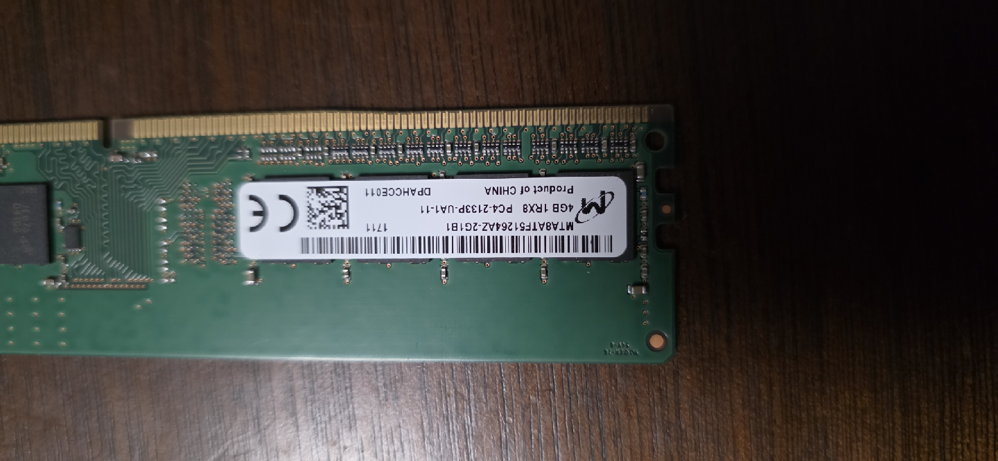 Micron 4GB PC4-2133P DDR4 RAM - photo 3