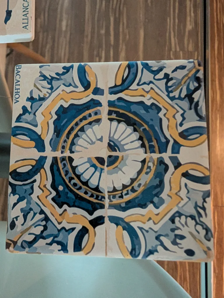 Portuguese Tile Coasters - Set of 4 image indicator(4)