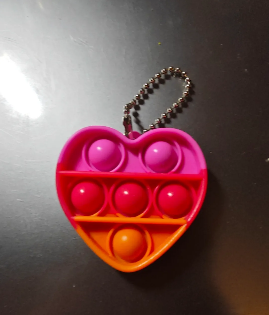 Heart-shaped Pop It Fidget Toy thumbnail