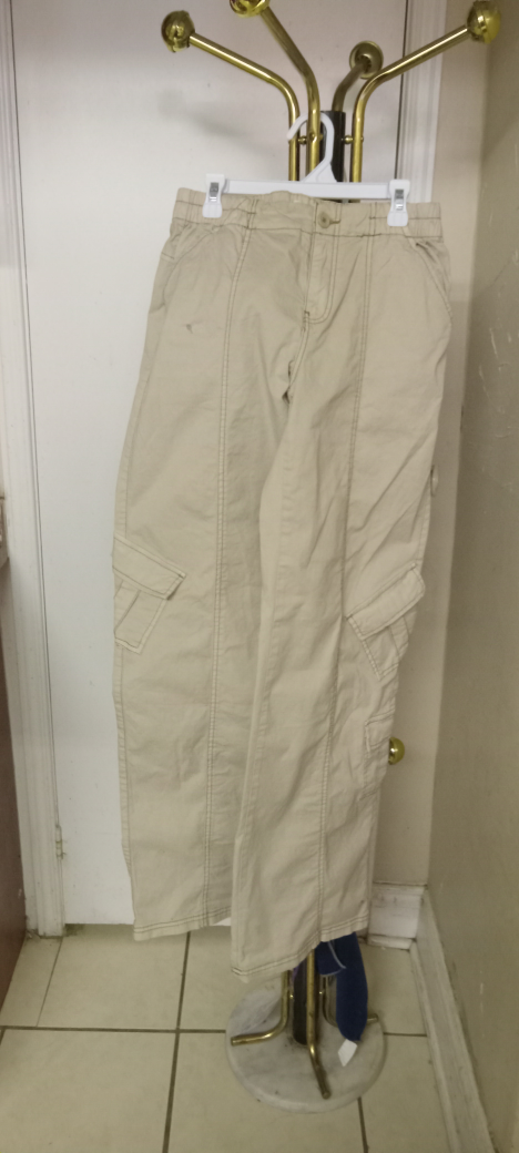 Garage Beige Cargo Pants - Size 5 - photo 2