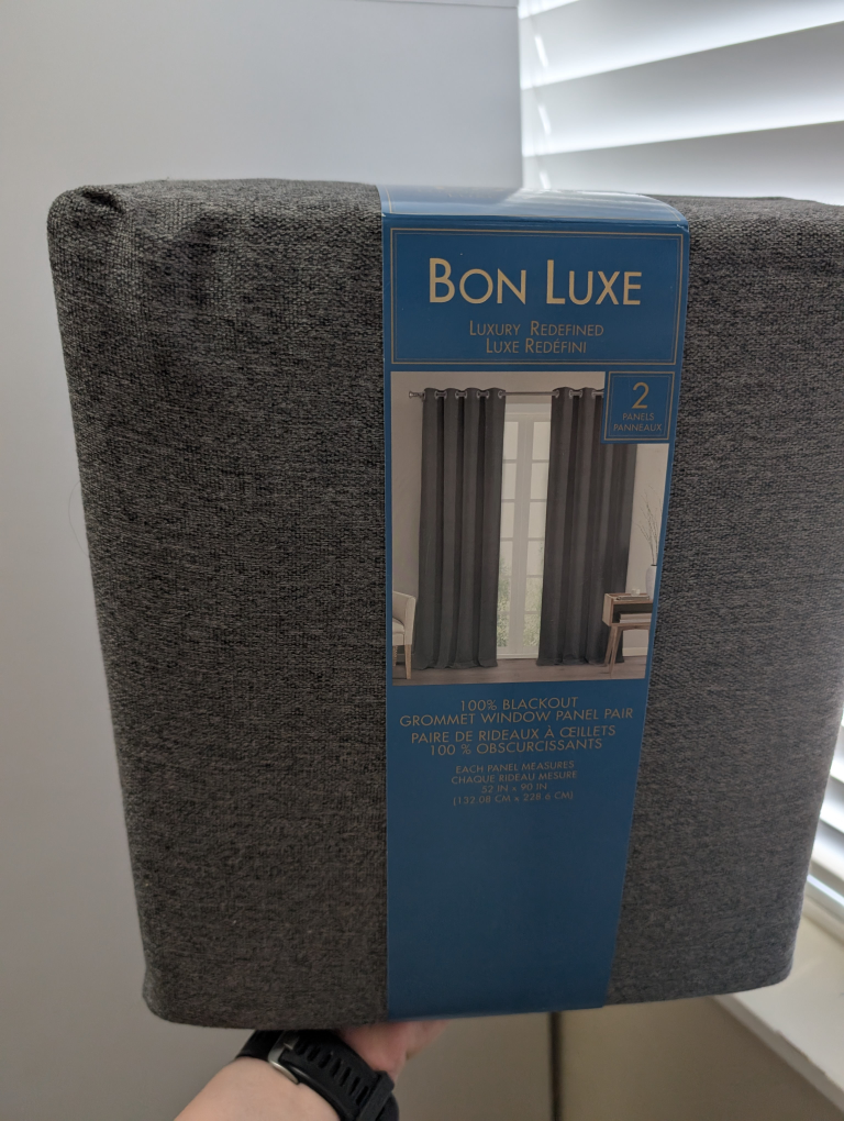 Blackout Grommet Window Panel Pair - New