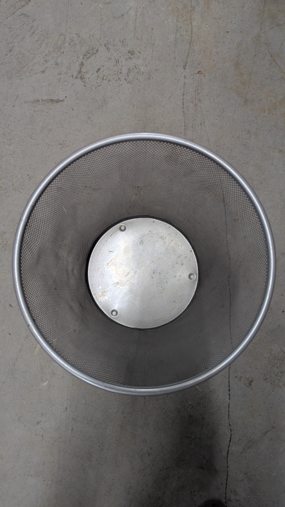 Mesh Wastebasket - Silver 🧡 - photo 2