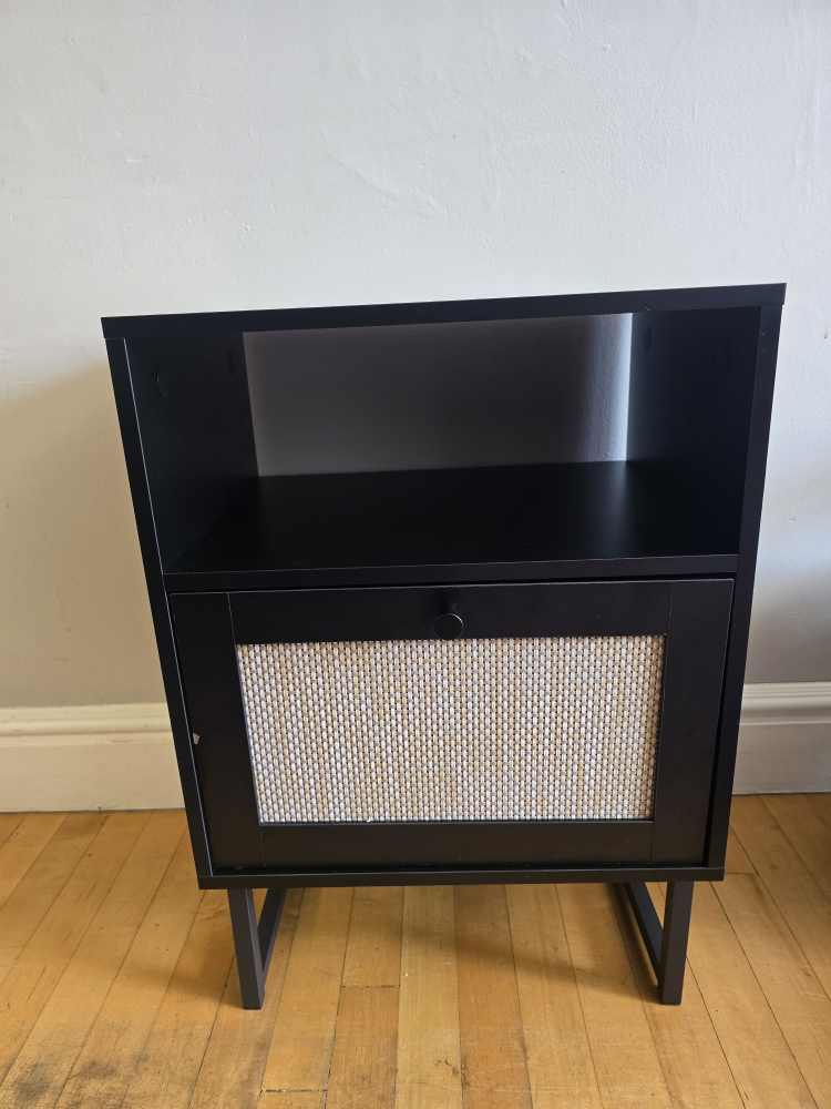 Masupu Rattan Nightstand - Modern Boho Style