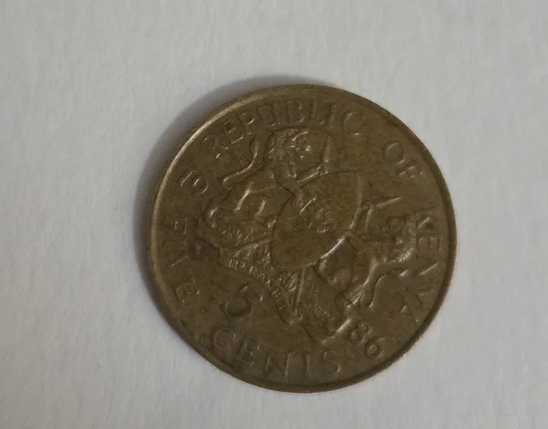 1980's Kenyan Shillings Coins image indicator(8)