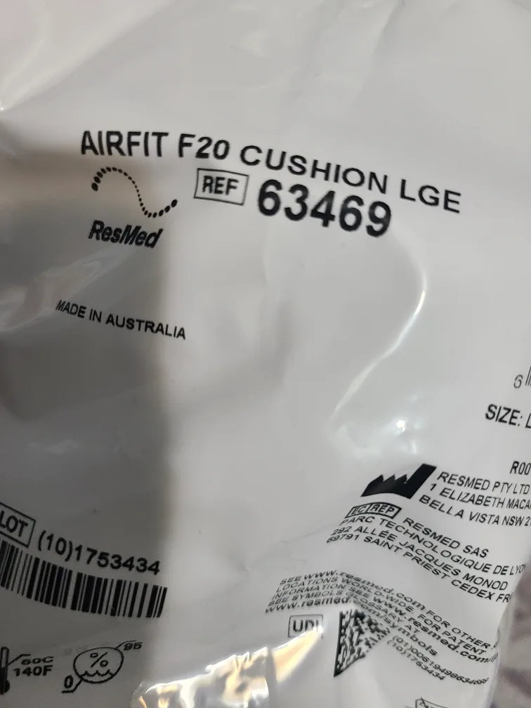 2 ResMed AirFit F20 Full Face Mask - Size L image indicator(3)
