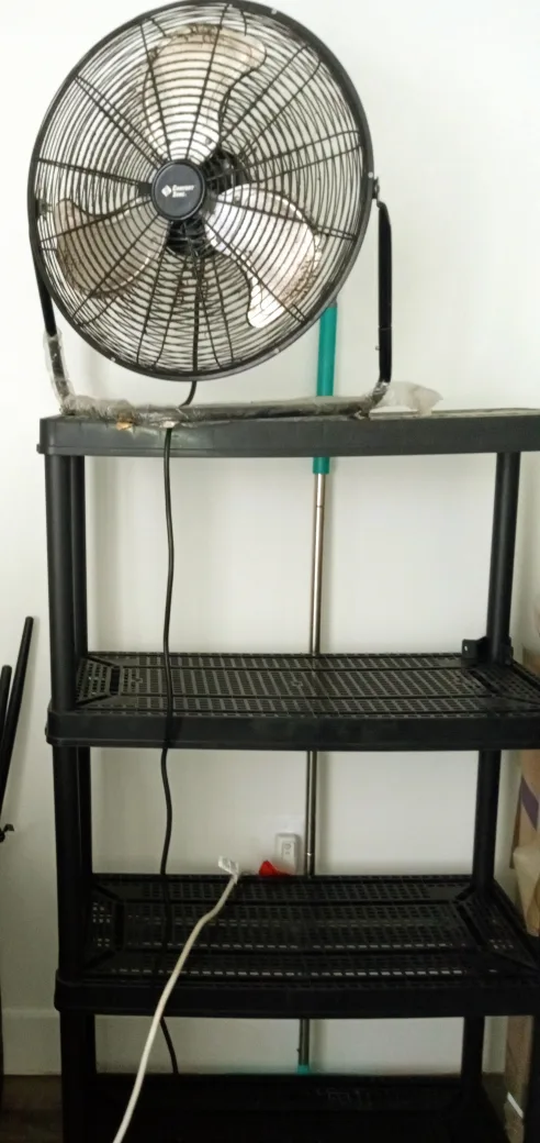 Shelving Units $65, $75 & $95 or Fan $85 image indicator(4)