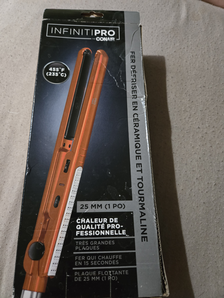 Infiniti Pro Conair Tourmaline Ceramic Hair Straightener - photo 4