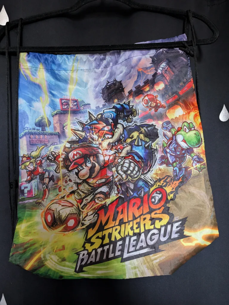 Nintendo Mario Strikers Battle League Drawstring Bag image indicator(2)