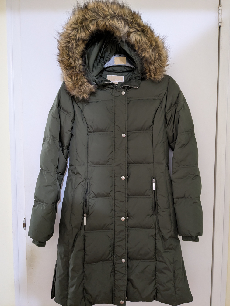 Michael Kors Olive Green Down Parka - photo 4