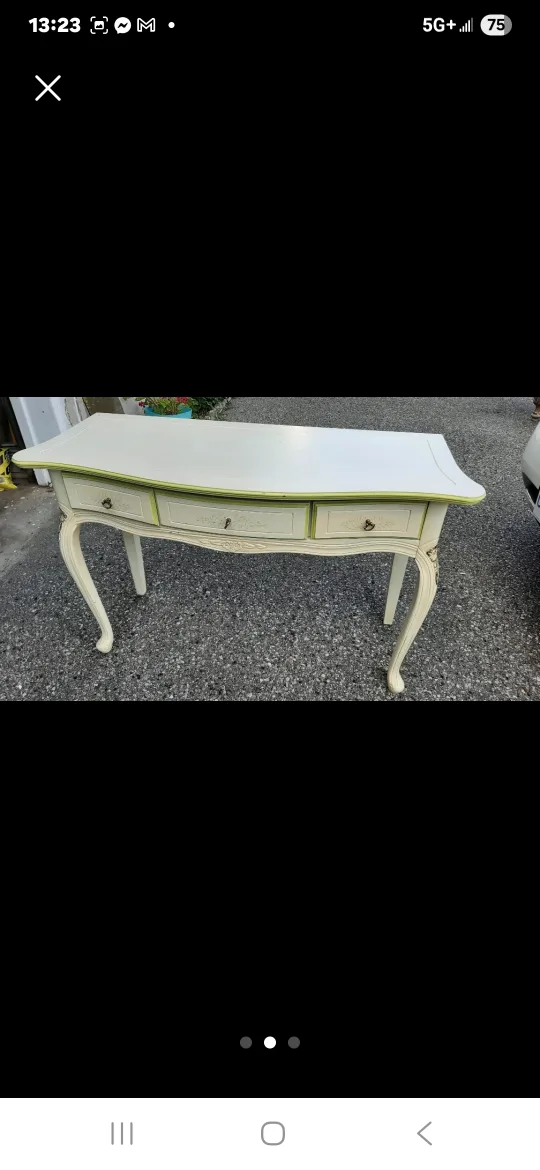 Antique Style Console Table image indicator(3)