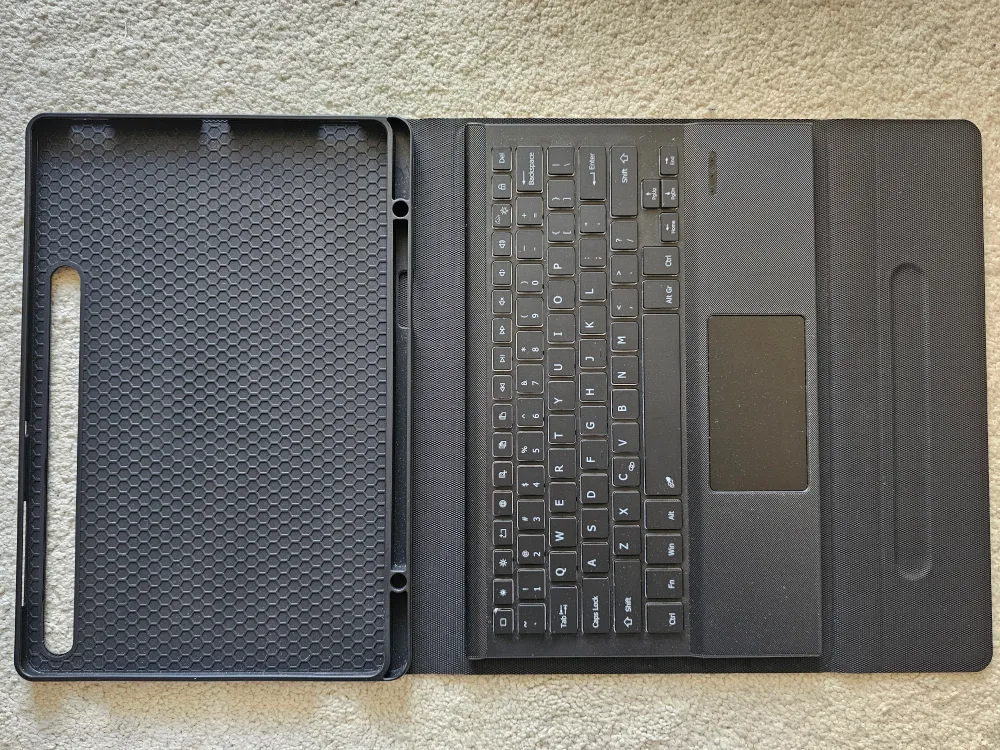 SaharaCase Backlit Keyboard Case for Galaxy Tab S9+/ S9FE+ Black image indicator(3)