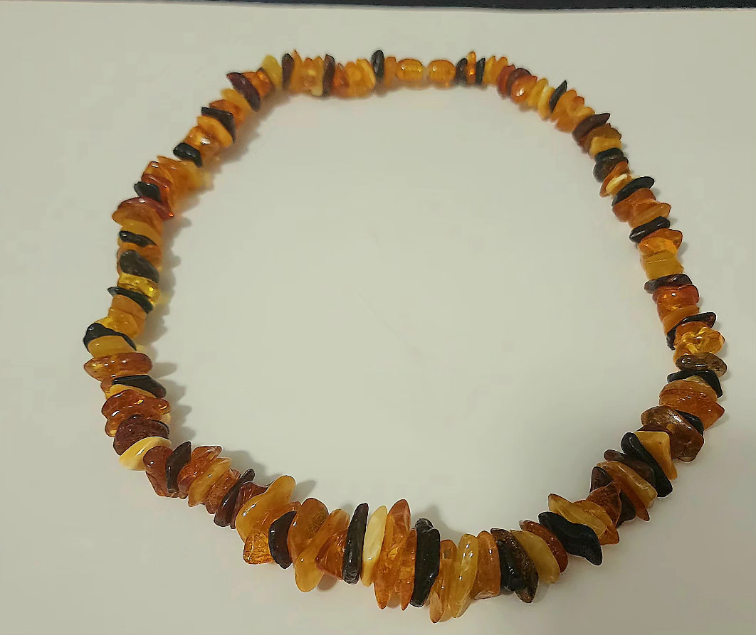 Amber Chip Necklace - photo 3
