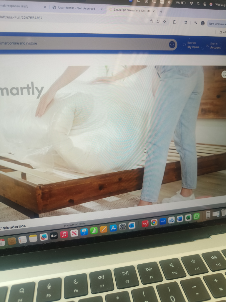 Zinus Spa Sensations Serenity 8" Full Memory Foam Mattress - photo 3