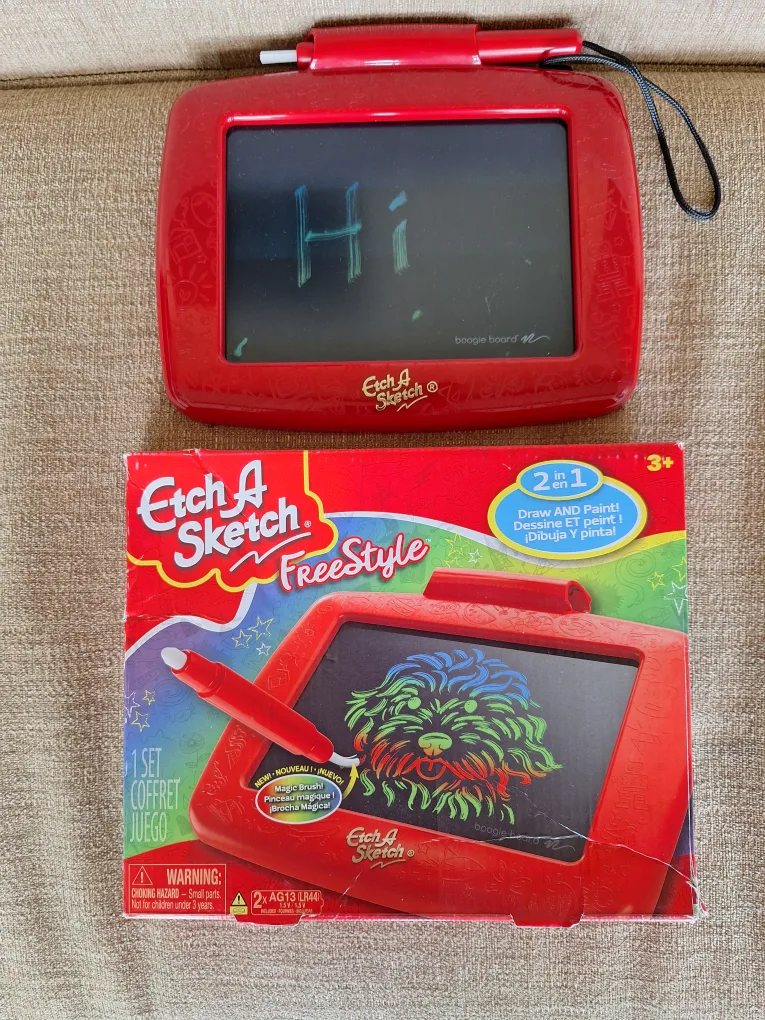 Etch A Sketch Freestyle Boogie Board thumbnail