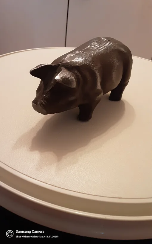 Vintage Piggy Bank - Brass image indicator(3)