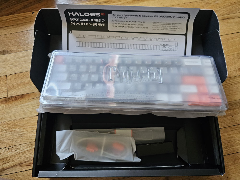 NuPhy Halo65 HE Keyboard - Space Gray - photo 3