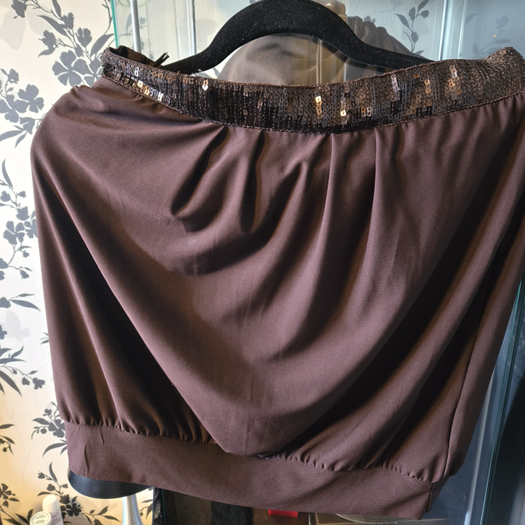 Costa Blanca Brown Top - Size M
