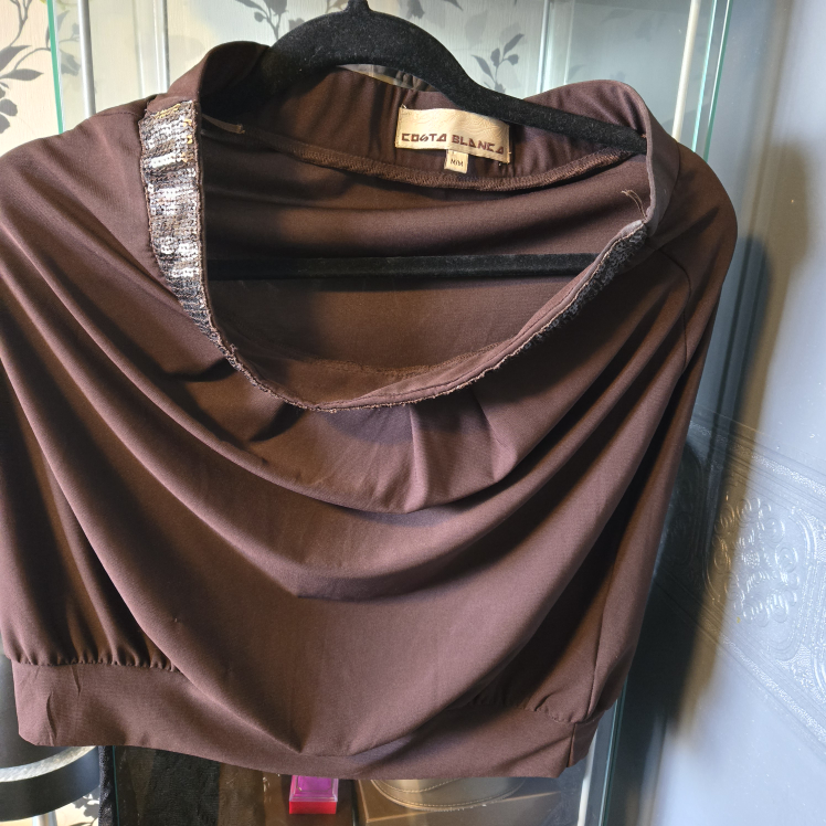 Costa Blanca Brown Top - Size M - photo 2