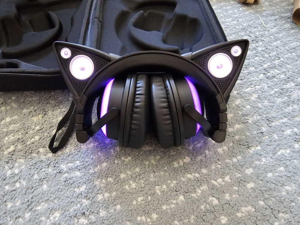 Yuumei Cat Ear Headphones and Speaker - photo 2