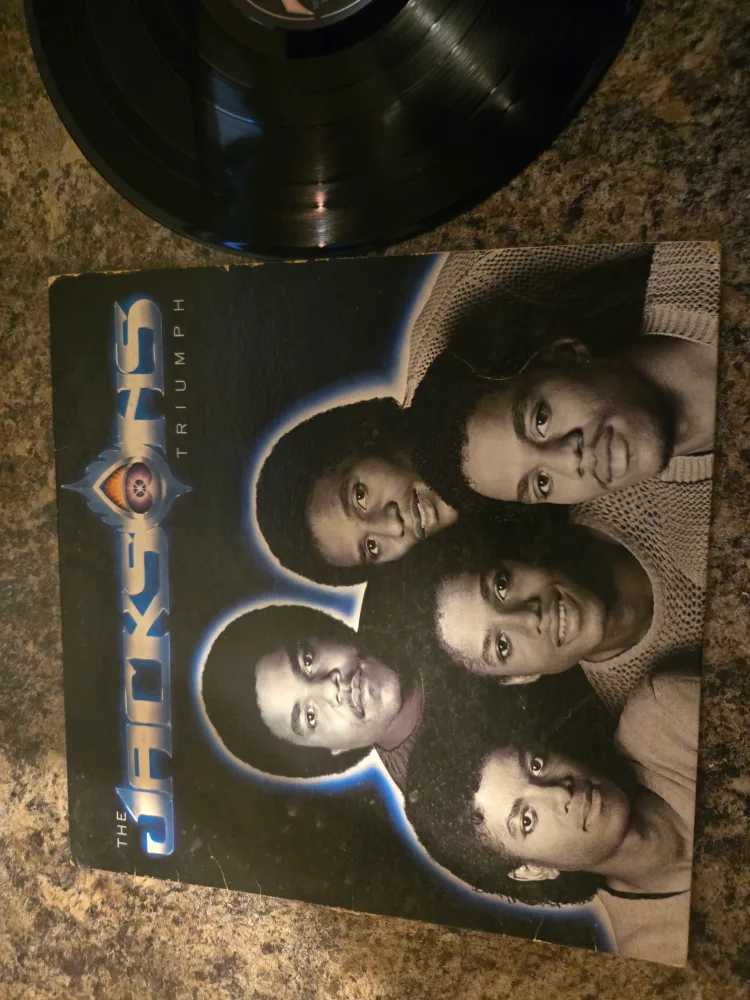 The Jacksons - Triumph Vinyl Record thumbnail