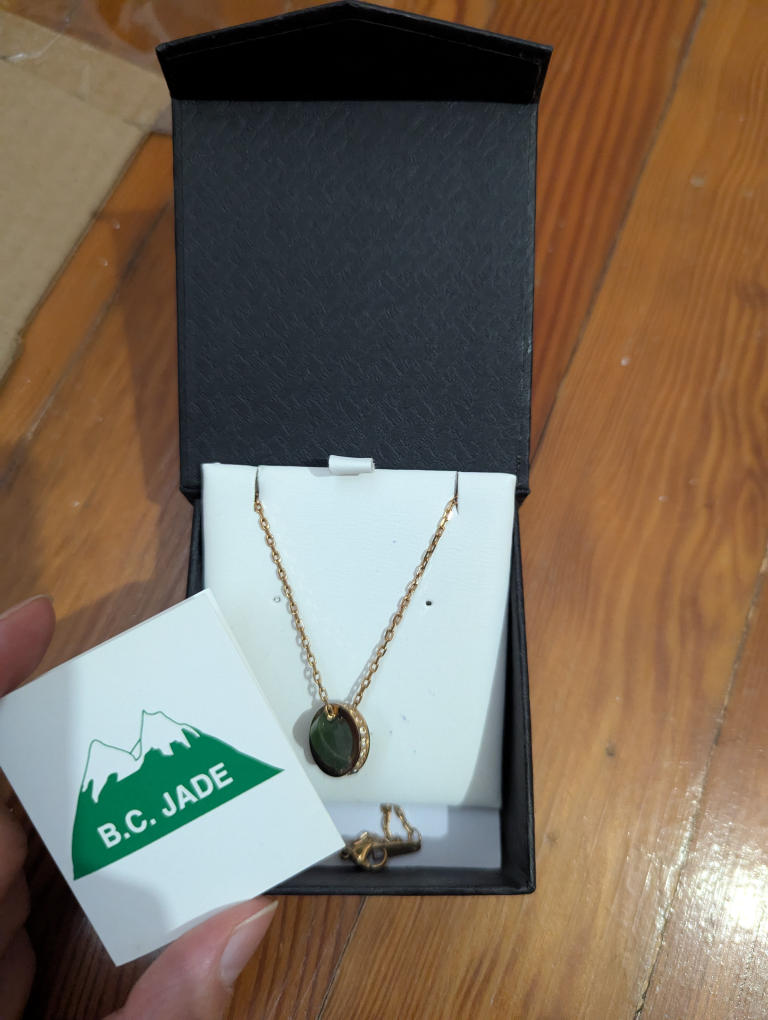 B.C. Jade Ammolite Museum Necklace - photo 2